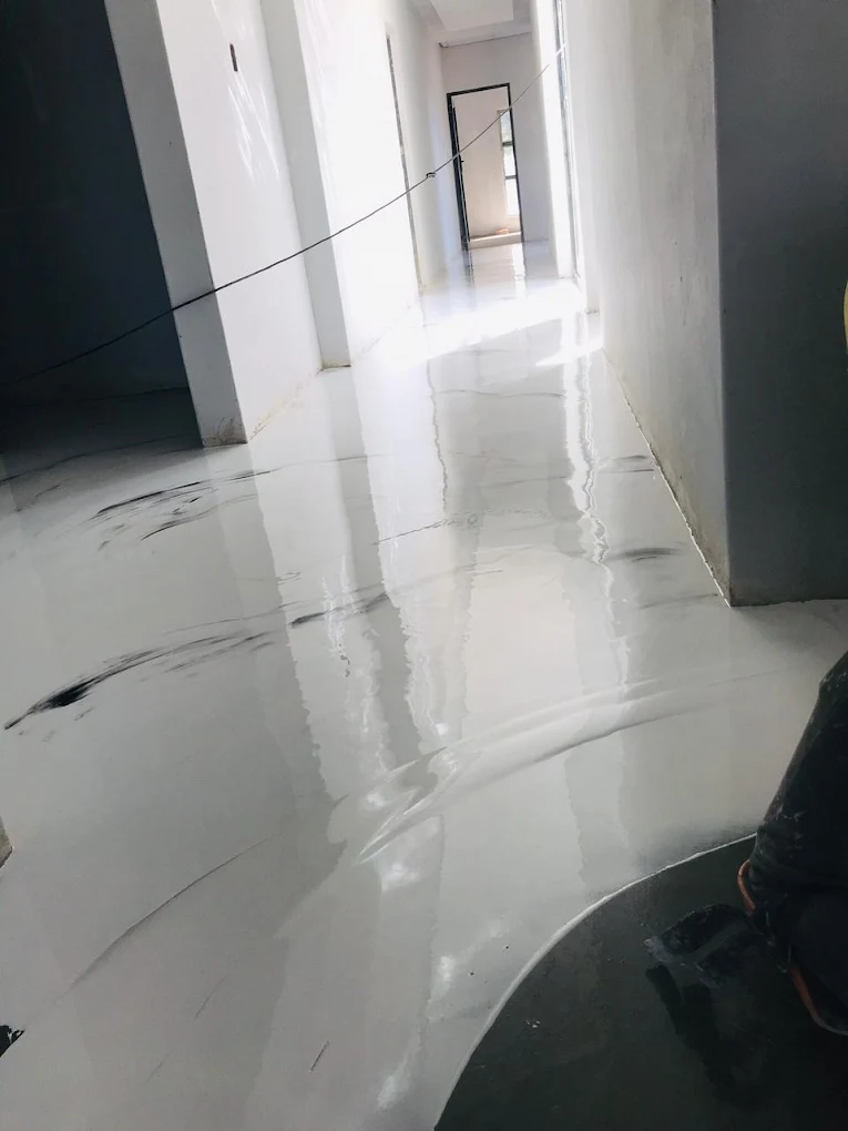 Epoxy flooring project