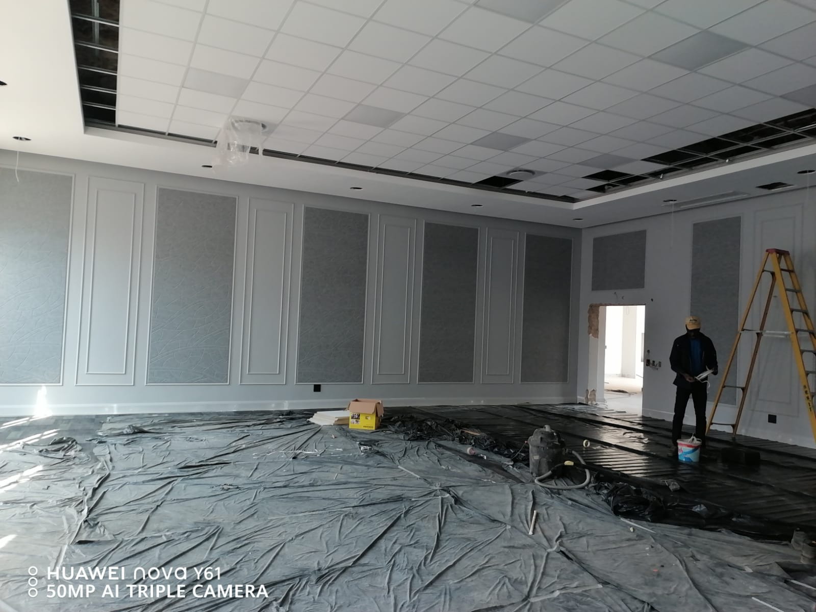 Interior painting project