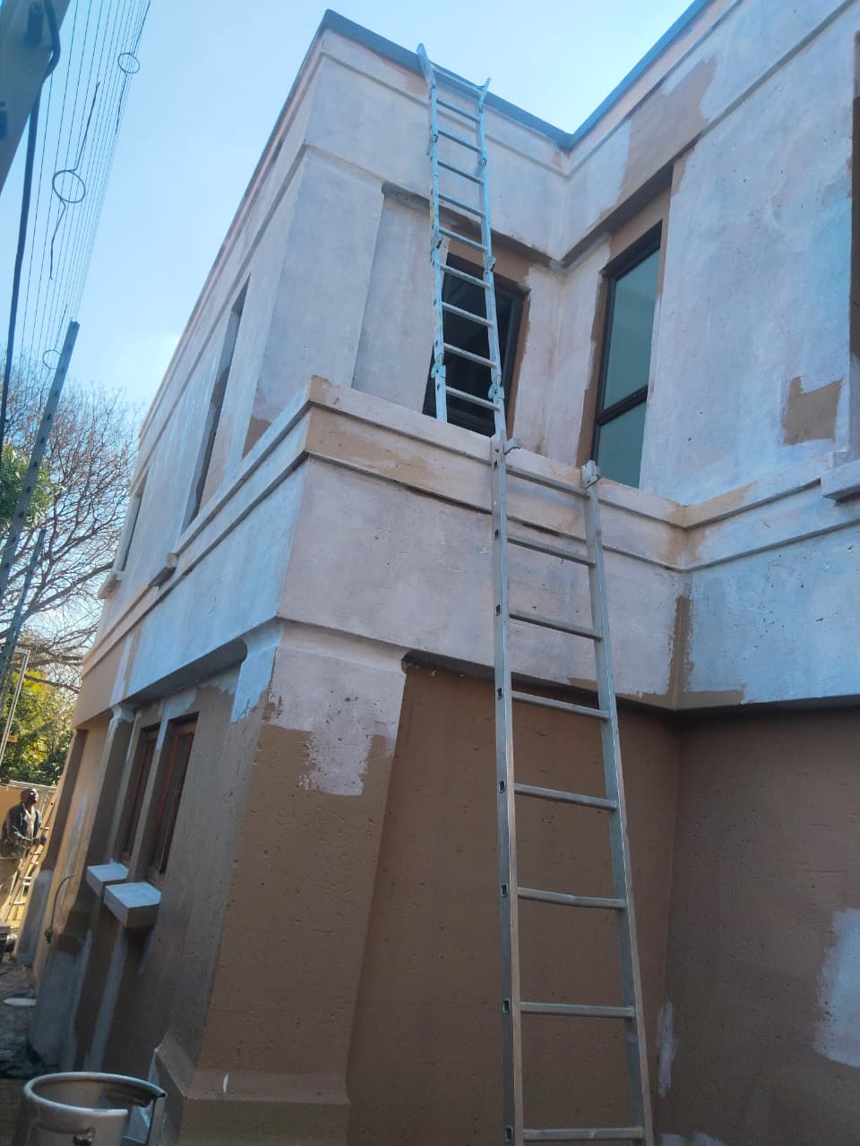Exterior wall painting — Johannesburg